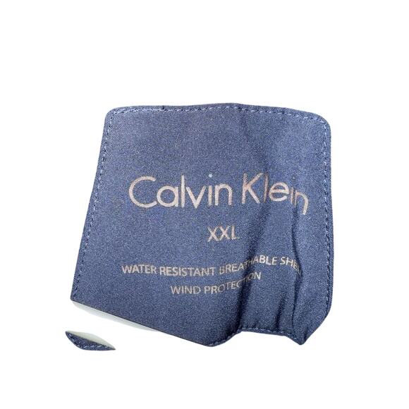 Size XXL - Calvin Klein Soft-shell Jacket, - Blue - Picture 4 of 7